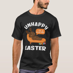 T-shirt Lapin de chocolat drôle de sensibilisation à la sa