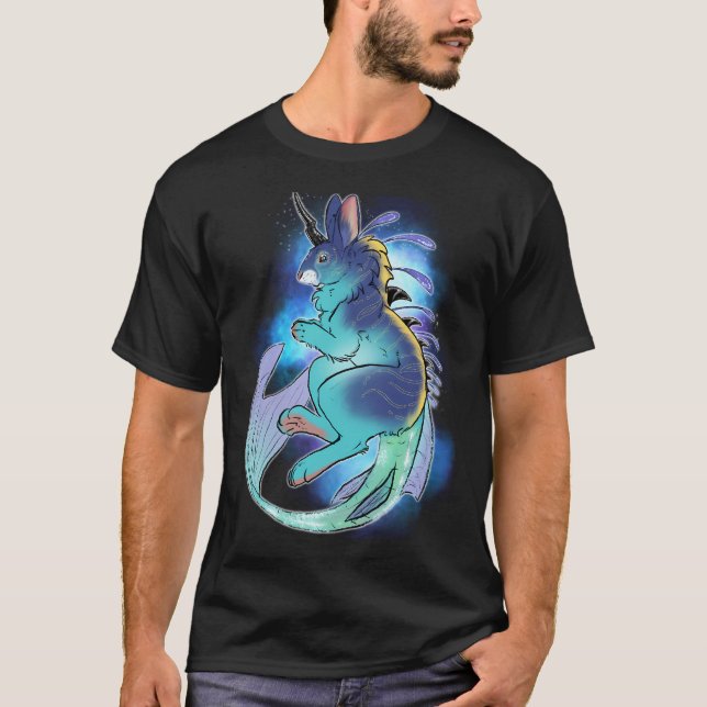 T-shirt lapin de corne de mer (Devant)