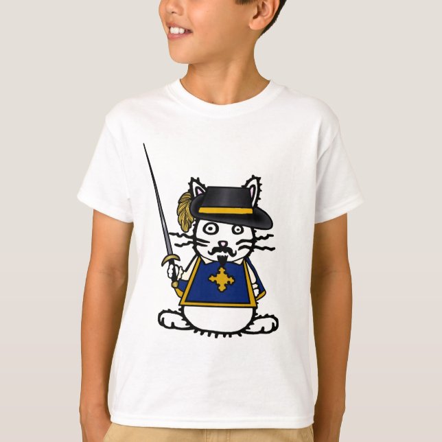 T-shirt Lapin de mousquetaire (Devant)
