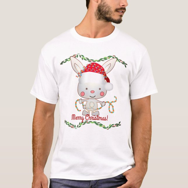 T-shirt Lapin de Noël (Devant)