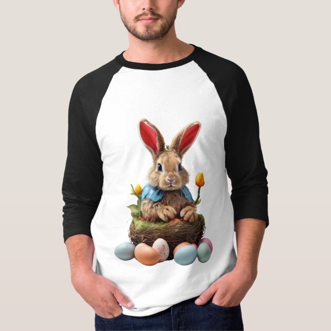 T-shirt Lapin de Pâques (Devant)