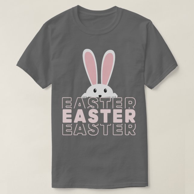 T-shirt Lapin de Pâques Beau Oeuf de Pâques (Design devant)