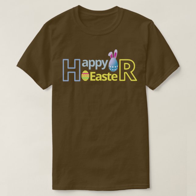 T-shirt Lapin de Pâques Beau Oeuf de Pâques (Design devant)