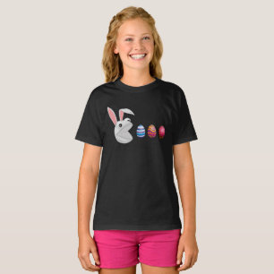 T-shirt Lapin de Pâques Chasse aux œufs