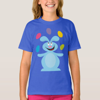 T-shirt Lapin de Pâques et oeufs