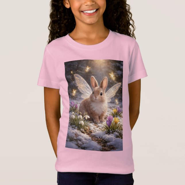 T-Shirt Lapin de Pâques fée (Devant)