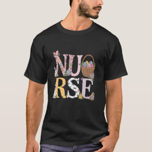 T-shirt Lapin de Pâques Infirmière CNA Soins intensifs Urg