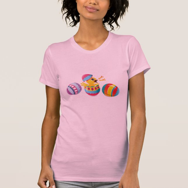 T-shirt Lapin de Pâques merci, Bok, Bok ! (Devant)