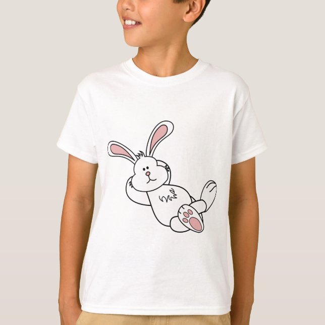 T-shirt Lapin de Pâques mignon refroidissant (Devant)