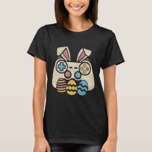 T-shirt Lapin de Pâques Œufs de Jeux Vidéo Joueur Hommes G