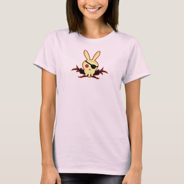 T-shirt Lapin de pirate (Devant)