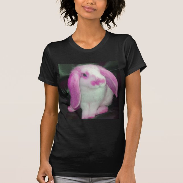T-shirt Lapin de Roxy dans le rose (Devant)