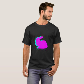 T-shirt Lapin de Vaporwave