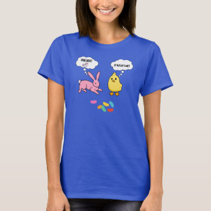 T-shirt Lapin Drôle et Chemise De Poussette Pour Pâques