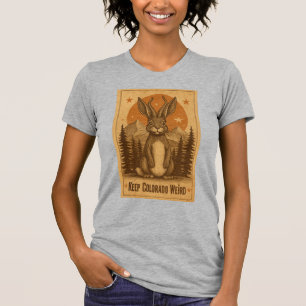 T-shirt Lapin du Colorado avec Tentacules - Garder le Colo