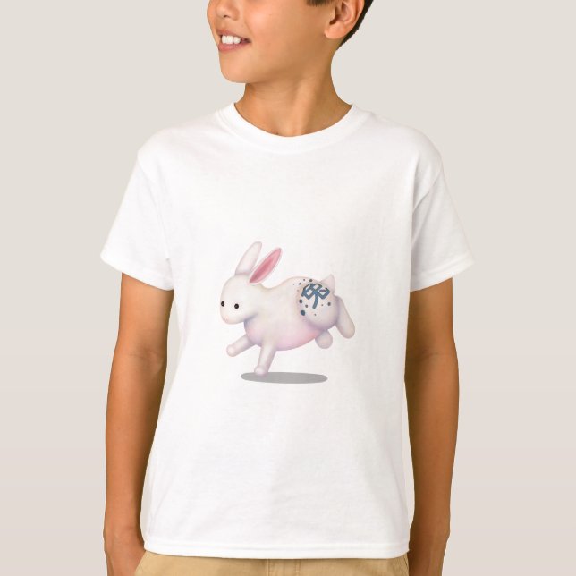 T-shirt Lapin du Zodiaque Chinois Signe d'Astrologie Migno (Devant)