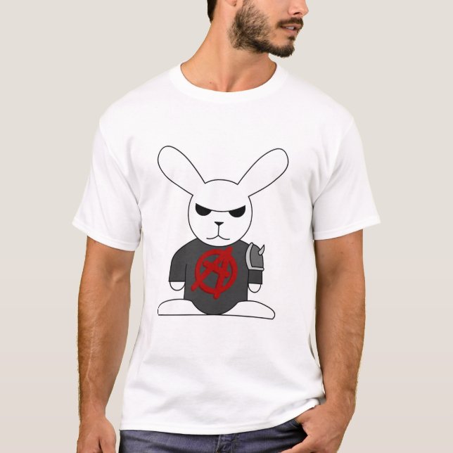 T-shirt Lapin gothique Bruno (Devant)