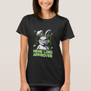 T-shirt Lapin Grincheux SEIGNEUR MEME APPROUVE Amusement V
