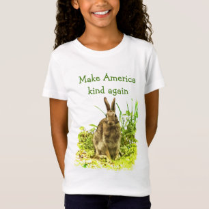 T-Shirt Lapin Lapin Faire L'Amérique Genre Encore Enfants