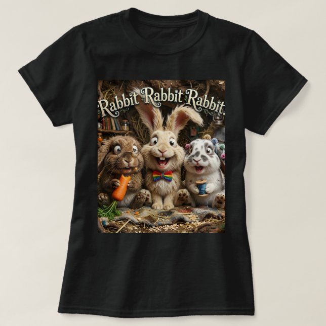 T-shirt Lapin Lapin Lapin (Design devant)