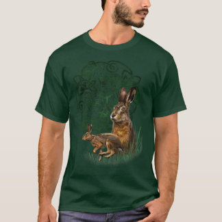 T-shirt Lapin lapin lapin à lièvre celtique