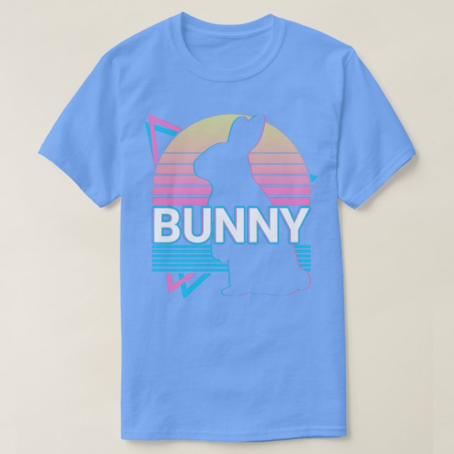 T-shirt Lapin Lapin Retro Cadeau1 (Design devant)