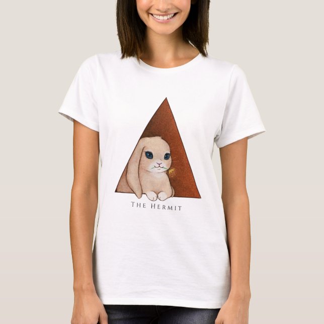 T-shirt Lapin "l'ermite" (Devant)