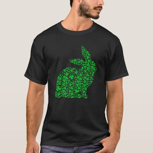 T-shirt Lapin Lover Leprechaun Rabbit St. Patrick's Day (Devant)