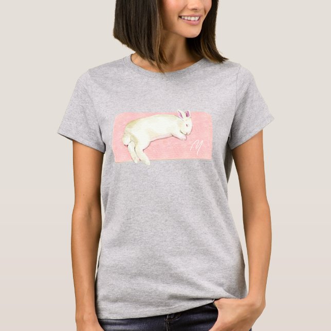 T-shirt Lapin M endormi (Devant)