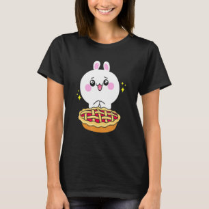 T-shirt Lapin Manger Crust Pie Bunny Cuisine Chef Cuisine