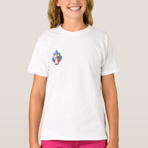 T-shirt Lapin Mignon Avec Cône de Crème Glacée Enfants