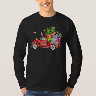 T-shirt Lapin mignon Avec Oreilles De Lapin Chasse D'Oeufs