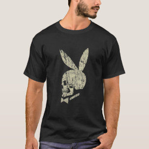 T-shirt Lapin mort 1960 - Squelette crânien Vintage