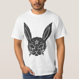 T-shirt lapin Pentagram Punk