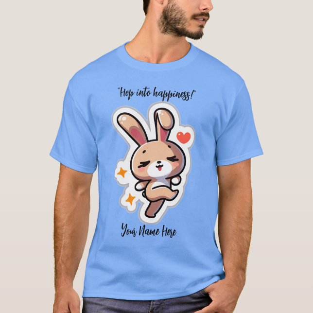 T-shirt Lapin personnalisé (Devant)