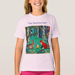 T-shirt Lapin, Pie, Renard et “Le Chemin du Partage”