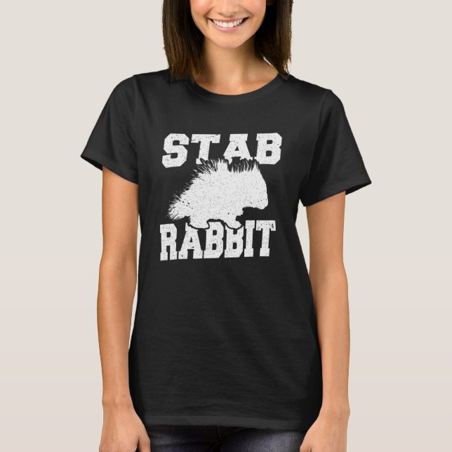 T-shirt Lapin Porcupine Stab (Devant)
