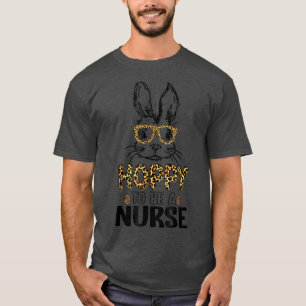 T-shirt Lapin Portant Des Lunettes De Léopard Espérons Êtr