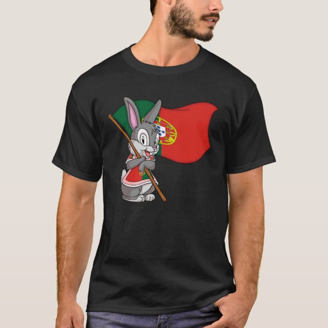 T-shirt Lapin portugais (Devant)