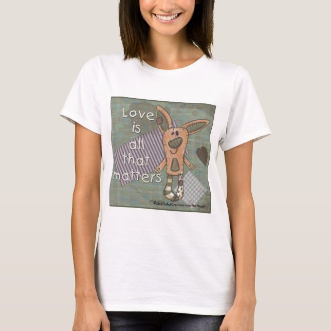 T-shirt Lapin primitif (Devant)