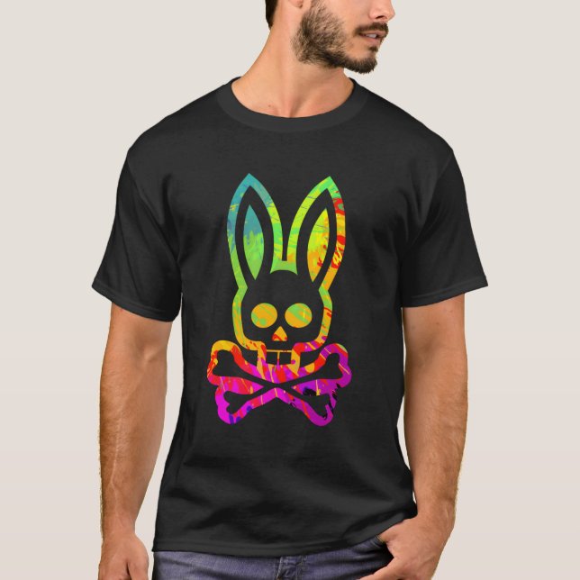 T-shirt Lapin psychédélique (Devant)
