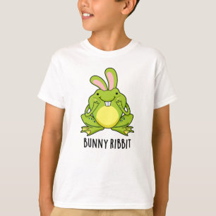 T-shirt Lapin Ribbit Funny Lapin Frog Pun