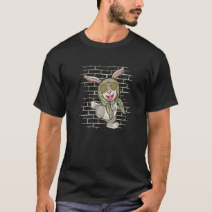 T-shirt Lapin Scarf lunettes de soleil Faune Lapin Animal 