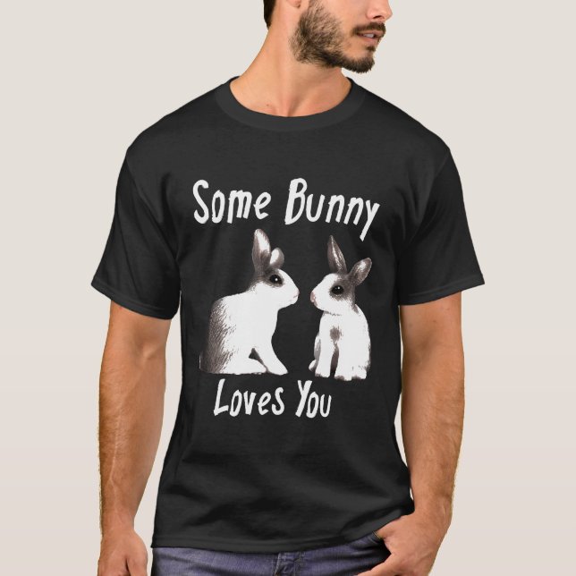 T-shirt Lapin Un Lapin T'Aime Tee (Devant)