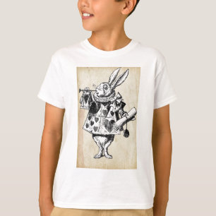 T-shirt Lapin vintage dans les coeurs