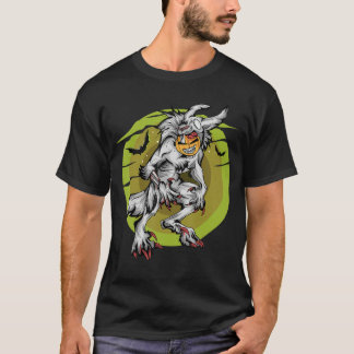T-shirt Lapin Zombie Halloween Macabre Épouvantable Horreu