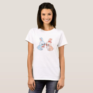 T-shirt Lapins de bande dessinée