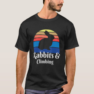 T-shirt Lapins Et Monteur D'Escalades