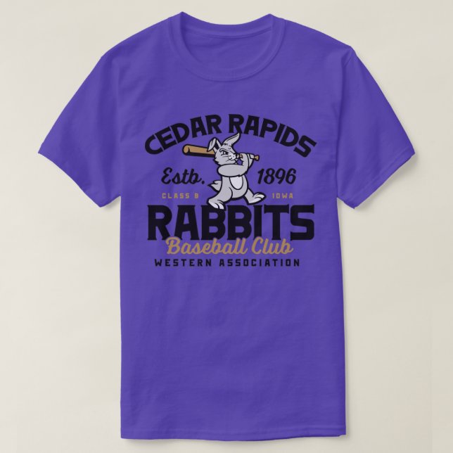 T-shirt Lapins Rapides Cèdre (Design devant)