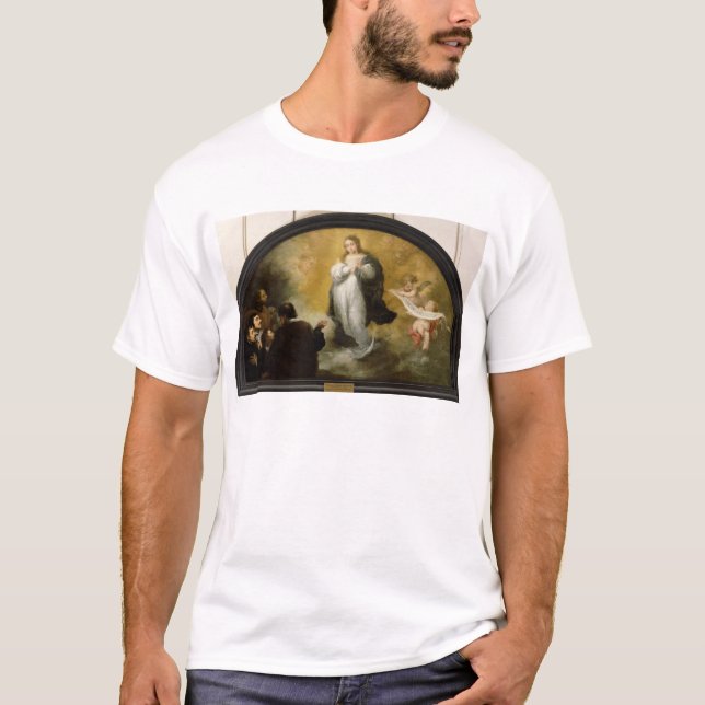 T-shirt L'apparition de la Vierge, 1665 (Devant)